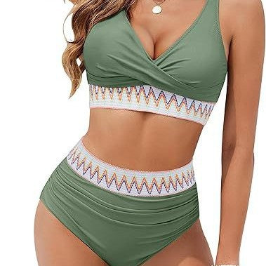 Women's Fashion Split Bikini Swimsuit Suit