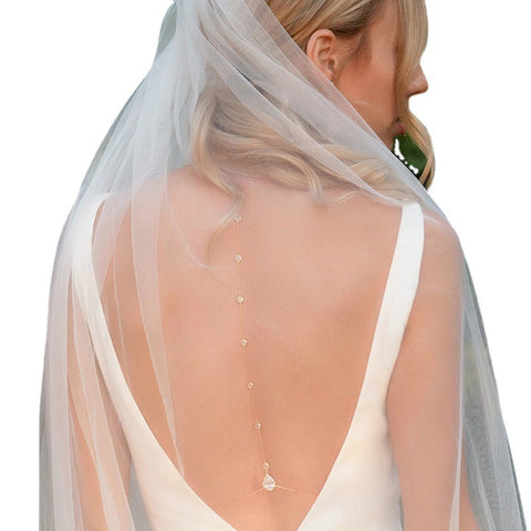 Temperament Bride Back Chain Body Chain